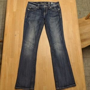 Miss Me JE5386ER Easy Boot Bling Jeans Size 27